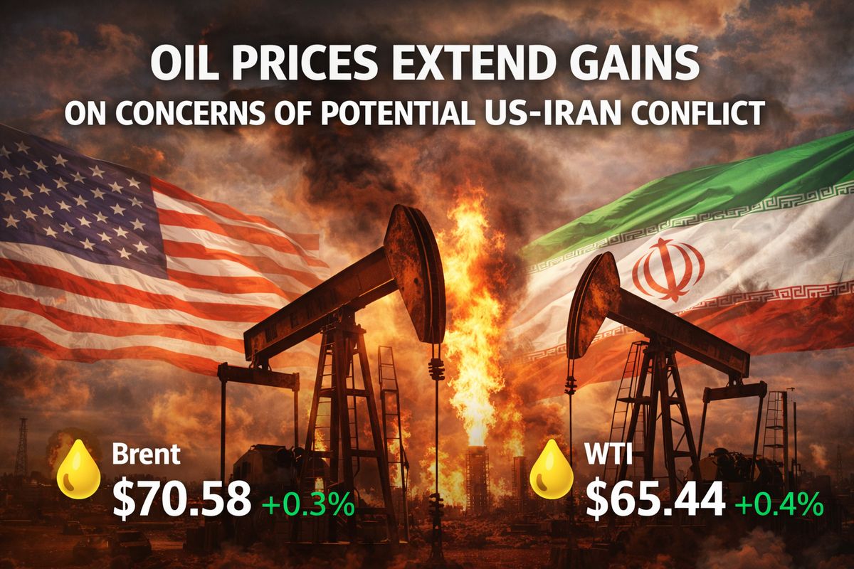 Analisis Minyak Lanjut Naik, Pasar Waspada Risiko AS–Iran - Data Pasar 2026-02-19