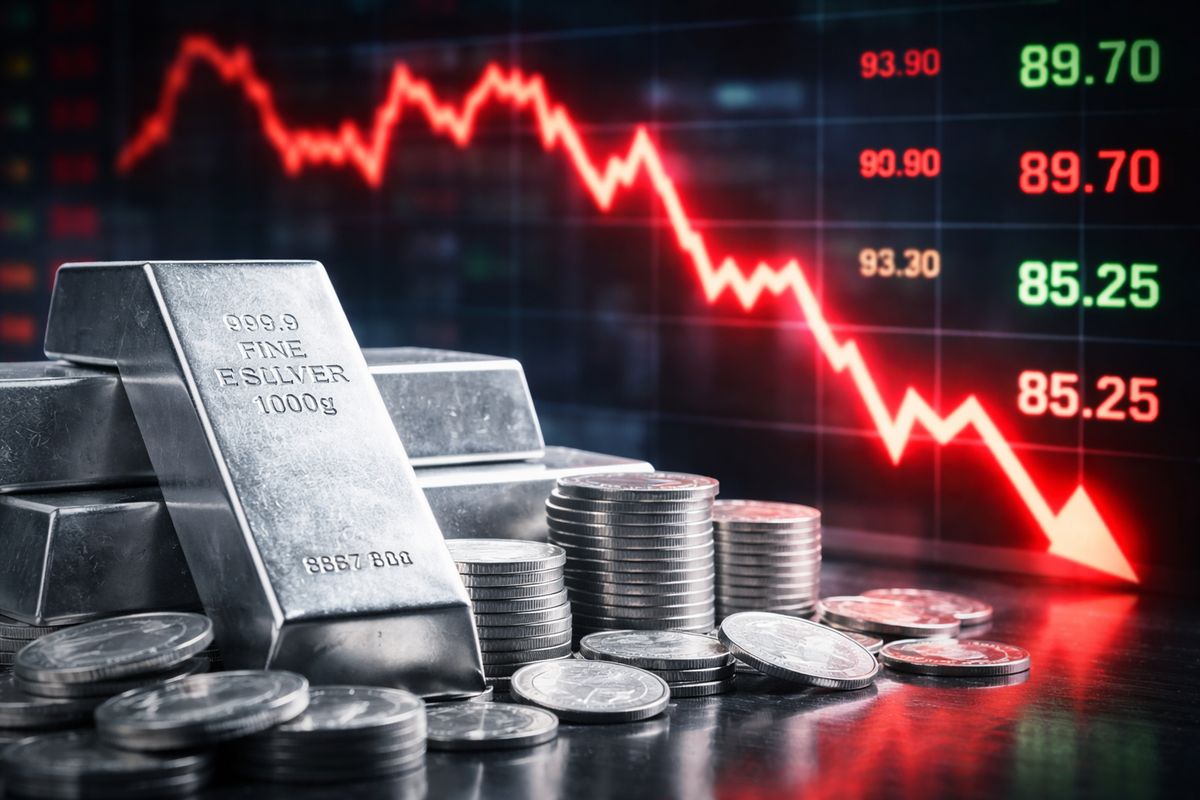 Analisis Perak Turun Tajam, Ekspektasi “Higher-for-Longer” Makin Menguat - Data Pasar 2026-03-26