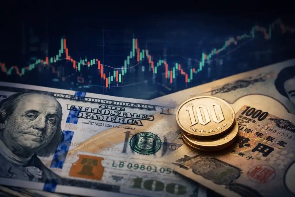 Analisis Dolar Menguat Tipis, Risiko Hormuz dan Isu Intervensi Yen Angkat Safe Haven - Data Pasar 2026-05-04