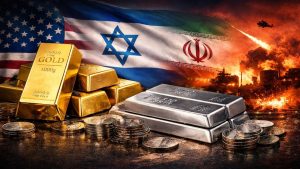Emas Turun, Sinyal Hawkish Fed dan Iran Tekan Sentimen